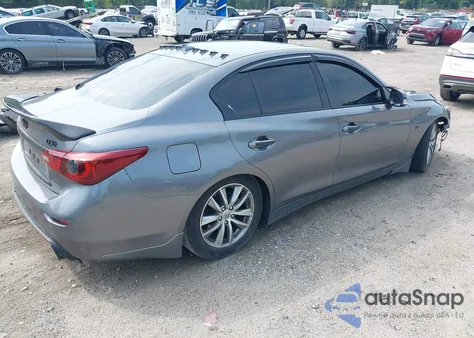 2015 Infiniti Q50 z USA, uszkodzony, nr VIN JN1BV7AR0FM414366